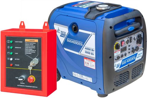 Бензогенератор инверторный ТСС SGG 4000ESi - [3.5 кВт / 220В] с блоком АВР