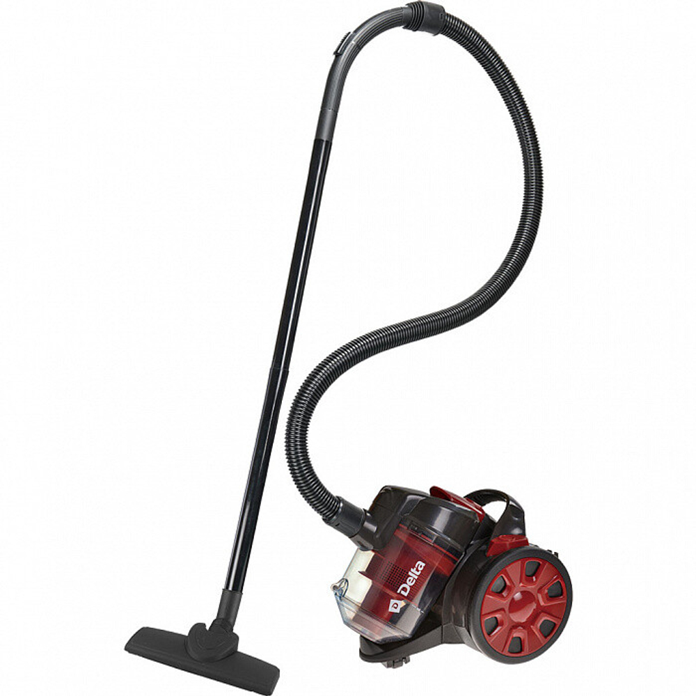 Пылесос DELTA DL-0851 красный