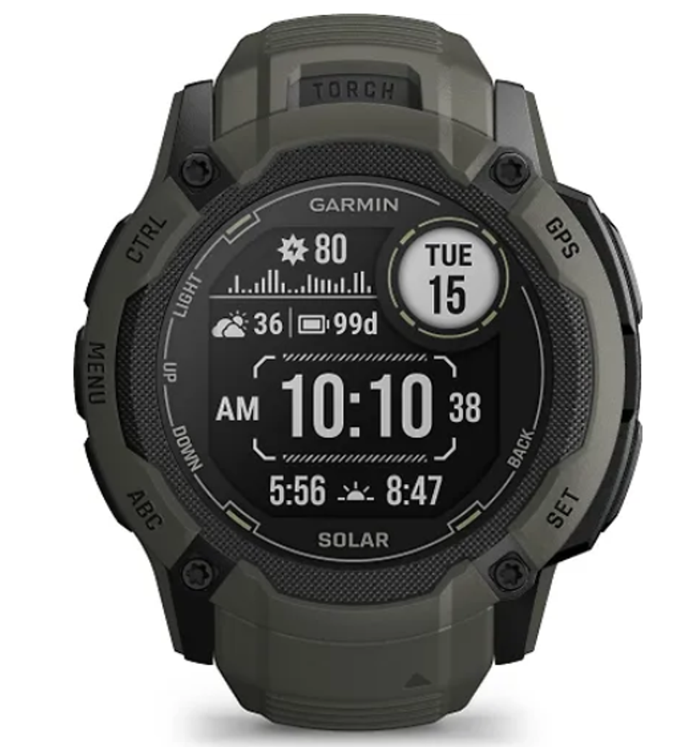 Умные часы Garmin Instinct 2X Solar Moss