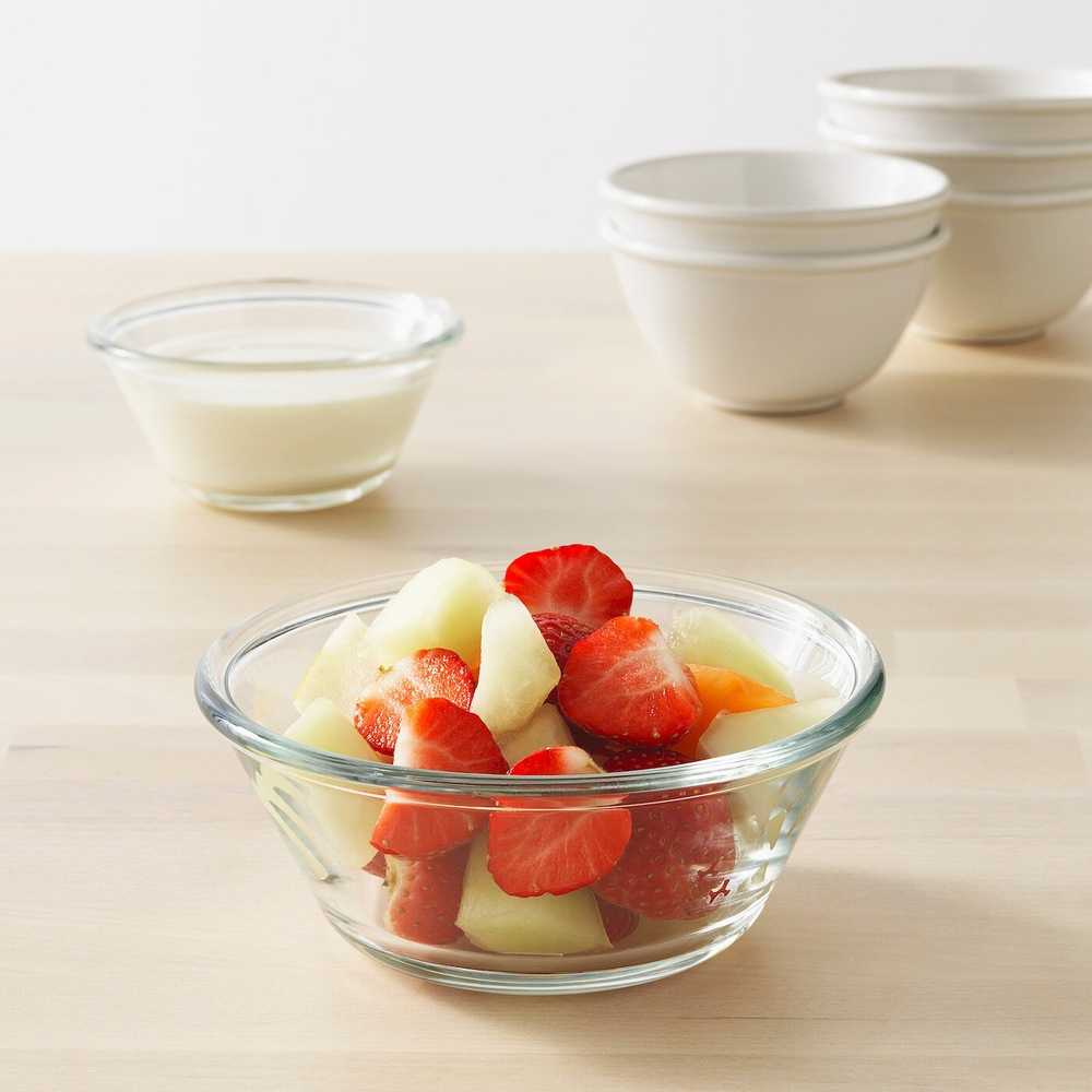 Миска IKEA VARDAGEN (ВАРДАГЕН), Стекло, 15 см