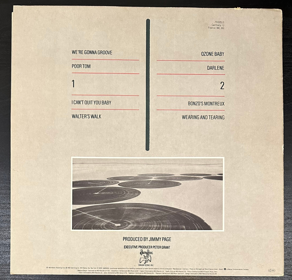 Led Zeppelin- Coda (США 1985г.)