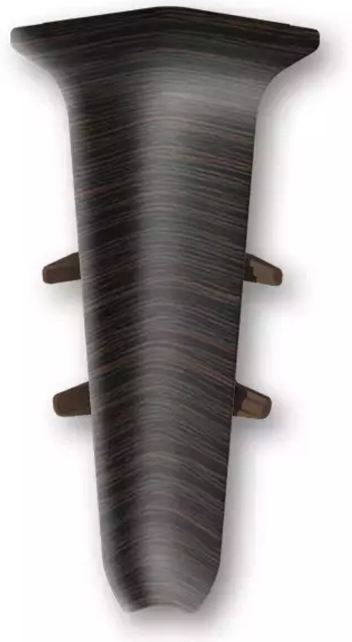 Угол внутр для плинтуса Деконика 70мм 303 Венге темный