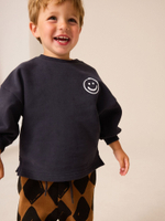 Толстовка и джоггеры в комплекте для мальчика Next B39-097, Черный, Коричневый