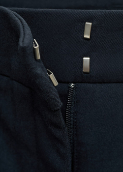 Прямые укороченные брюки