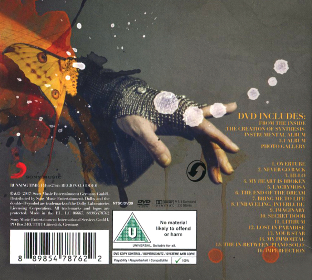 Evanescence / Synthesis (Deluxe Edition)(CD+DVD)