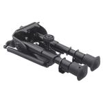 Сошки Vector Optics Defence Carbon, Fiber 6-9" Swivel Bipod, на быстросъемные антабки + адаптер Picatinny (15,5-23 см)