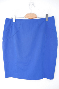 Юбка Felibella ярко-синяя 52 размер, новая