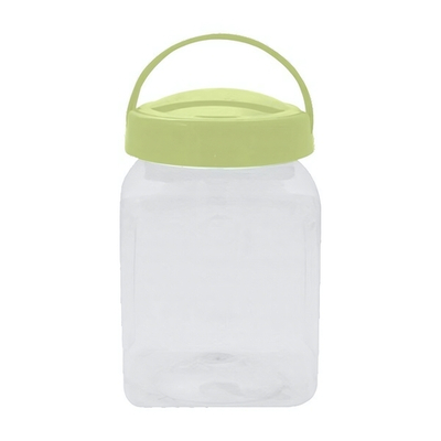 Емкость для хранения "Verona" квадратная 2,0л ПЭТ (салатовый)