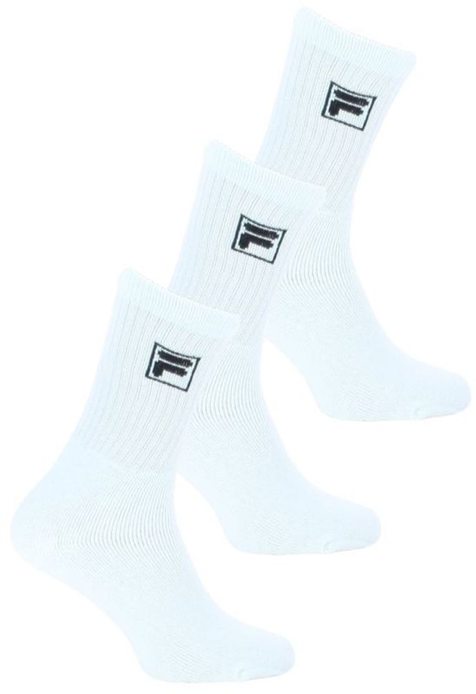 Носки теннисные Fila Tennis Socks 3P - white