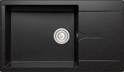 Мойка POLYGRAN GALS-862 черный №16