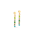 Серьги Coeur de Lion Multicolour Gold 4359/21-1516
