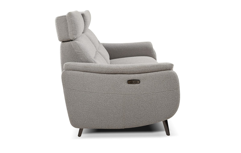 Диван-реклайнер Cheretto (3-х местный) серый