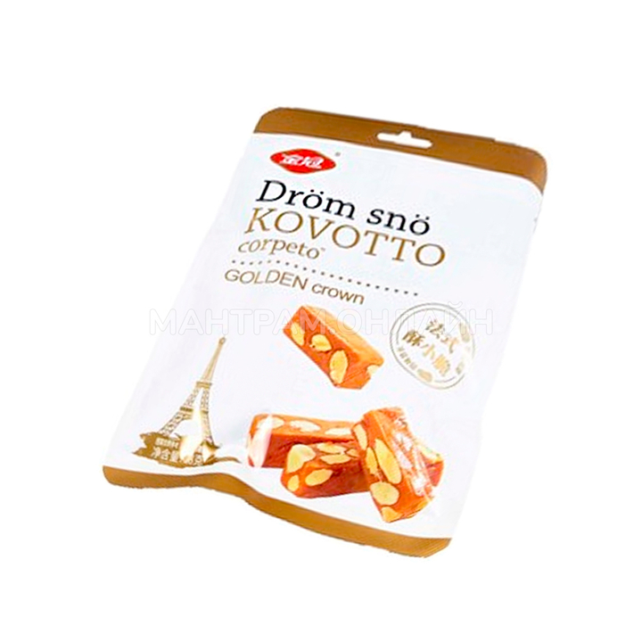 Конфеты грильяж Kovotto Corpeto Golden Crown вкус кокос 18 г