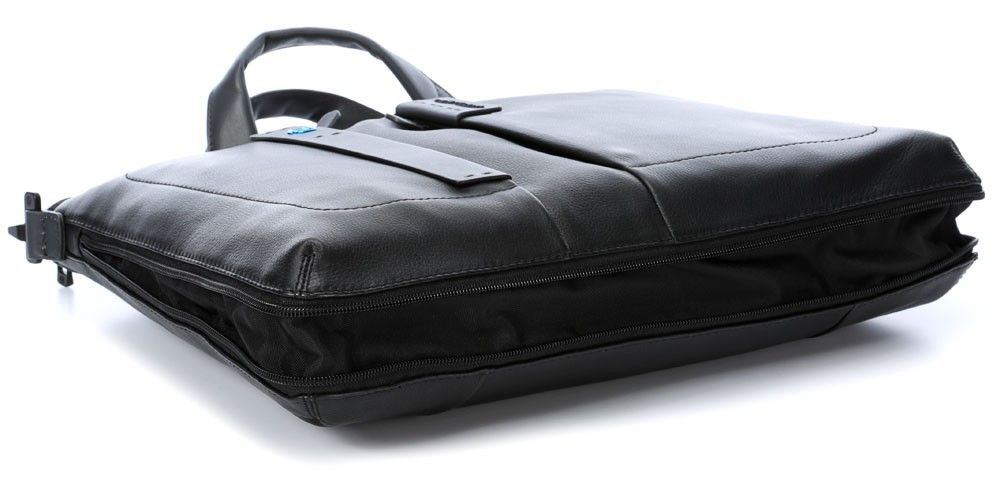 Сумка мужская Piquadro Pulse черный телячья кожа (CA1618P15/N)