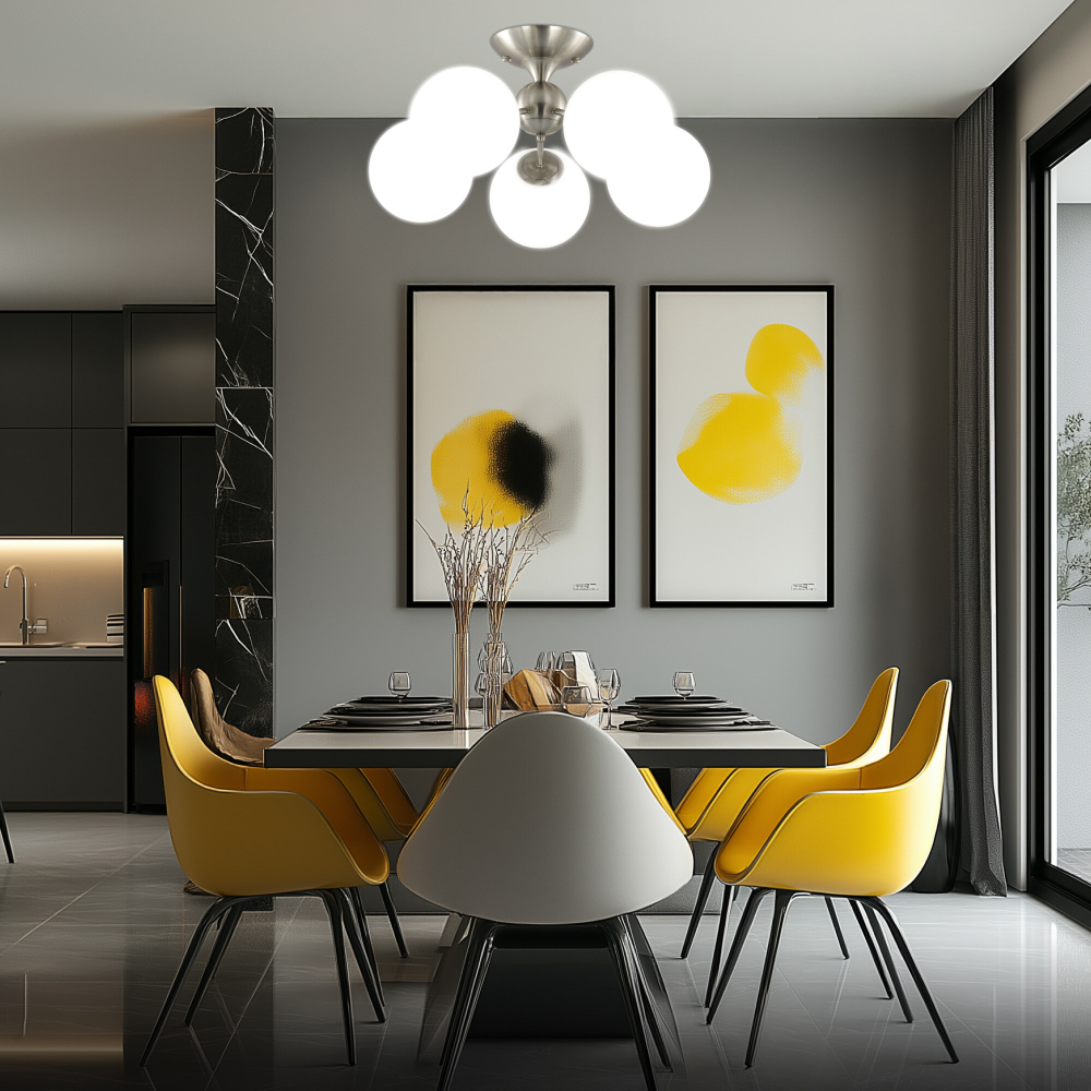 Citilux Томми CL102174 Люстра потолочная Матовый Хром