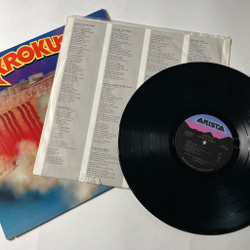 Винтажная виниловая пластинка LP Krokus Change Of Address (USA 1986)