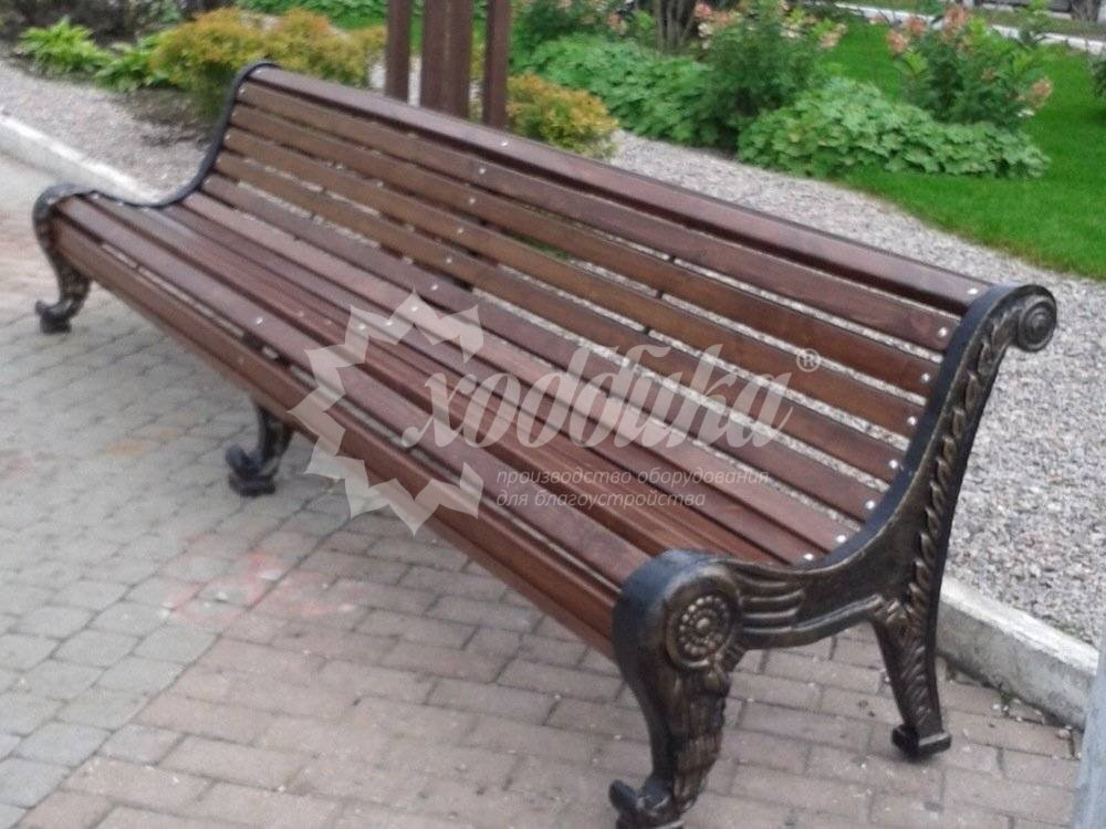 Скамейка чугунная «Родник»