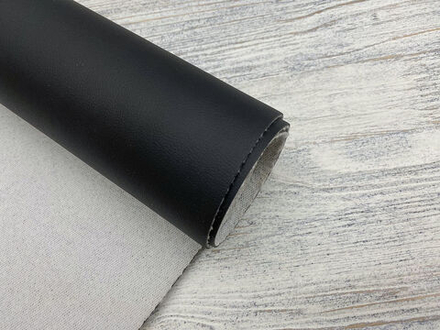 Maserati Black (1,0 мм), цв. Черный, экокожа