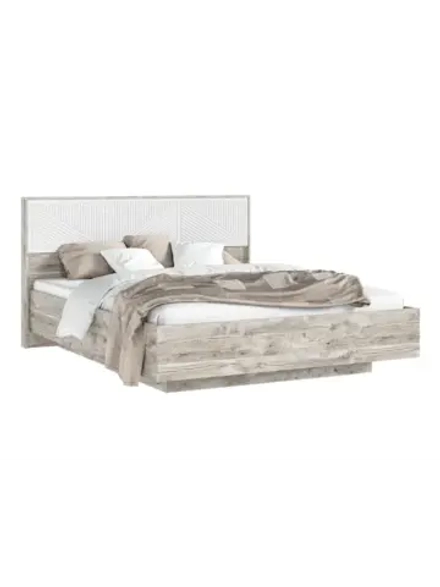 Кровать двухспальная 160х200 Браш Вайт