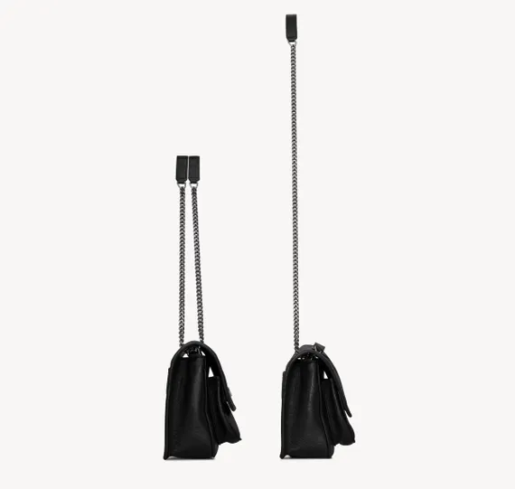 Кожаная сумка через плечо Saint Laurent Niki