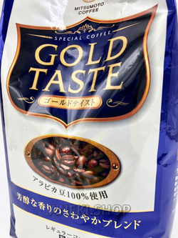 Кофе молотый жареный среднего помола мягкого вкуса 320 г Gold Taste MitsuMotoCoffee
