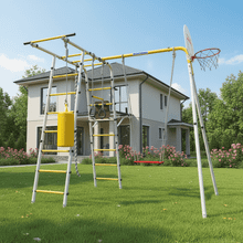 ROMANA Спорт (желтый/серый) (с качелями лодка)