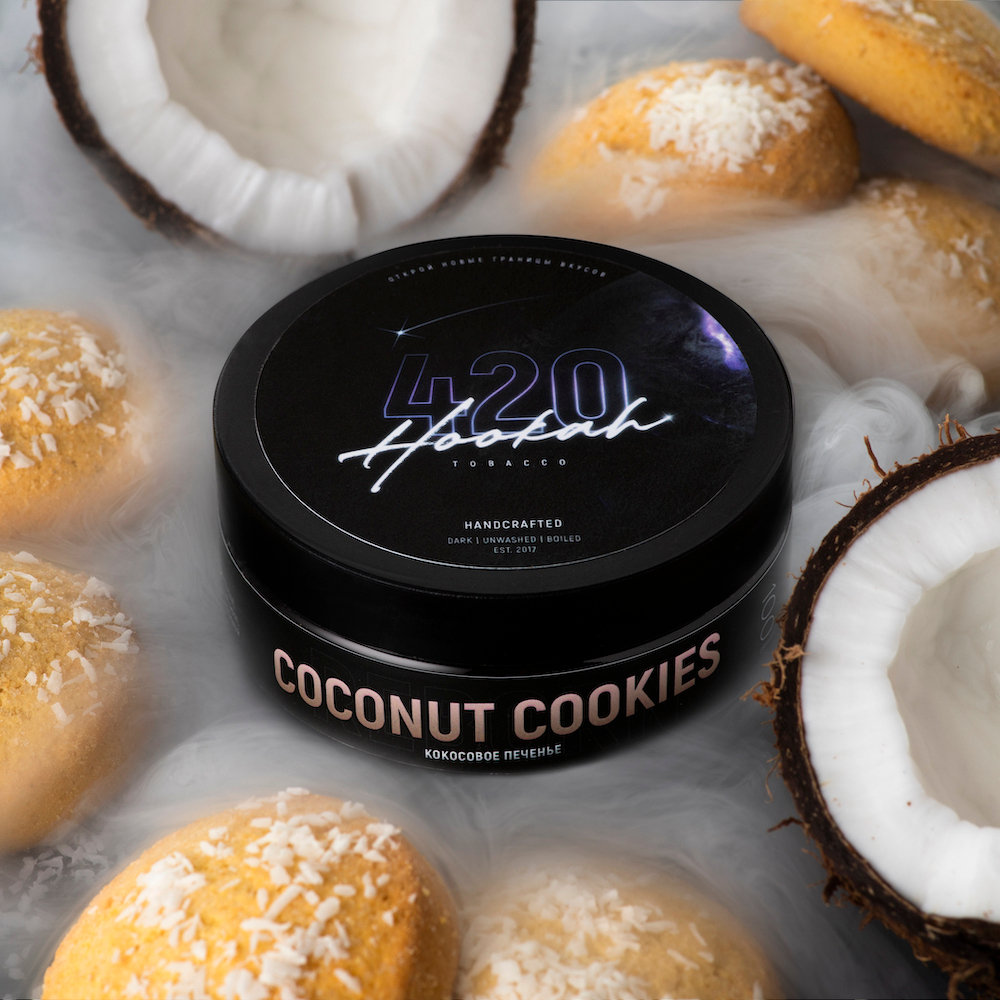 420 Dark Line - Coconut Cookies (40g)