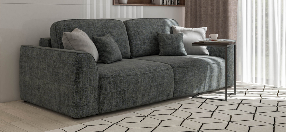 Диван Кинг Шенилл Смарт серый