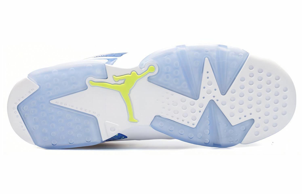 Кроссовки Jordan Air Jordan 6 Low Ghost Green (Женская размерная сетка)