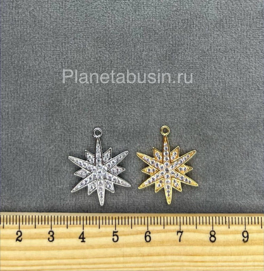 Подвеска люкс (Корея) с микроцирконами 0875