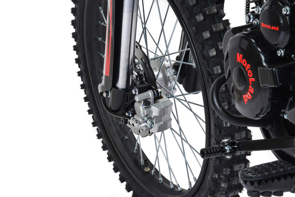 Мотоцикл Кросс Motoland XR300 LITE красный (175FMM)