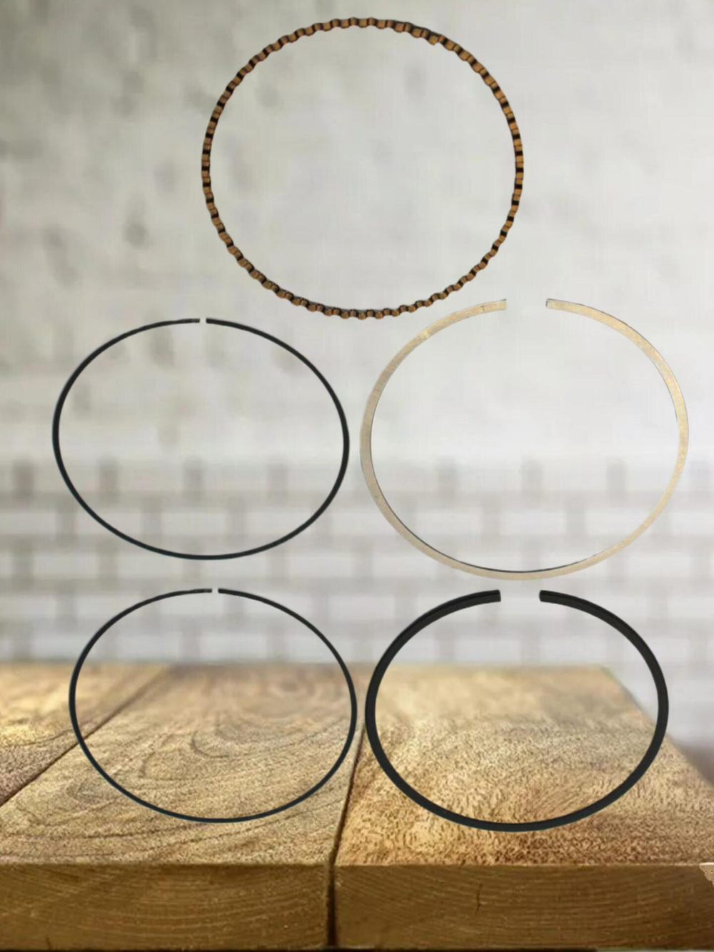 Кольца поршневые (на 1 цилиндр) LF481Q11004200A для Lifan Breez, Solano