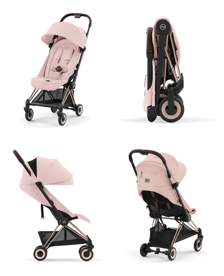Прогулочная коляска CYBEX Coya на раме rosegold