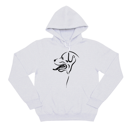 Толстовка "Силуэт Ротвейлера"