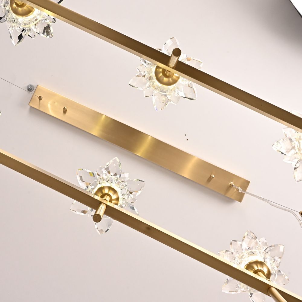 Подвесная Люстра Lotos Long 8 By Imperiumloft