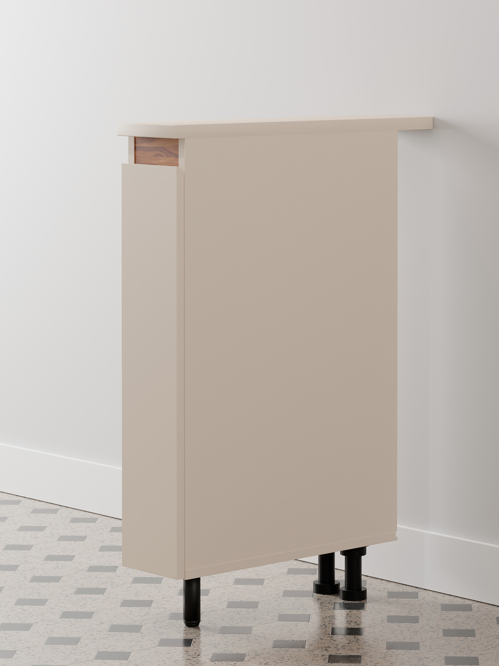 Кухонный модуль напольный Малага / персидский жемчуг, дуб