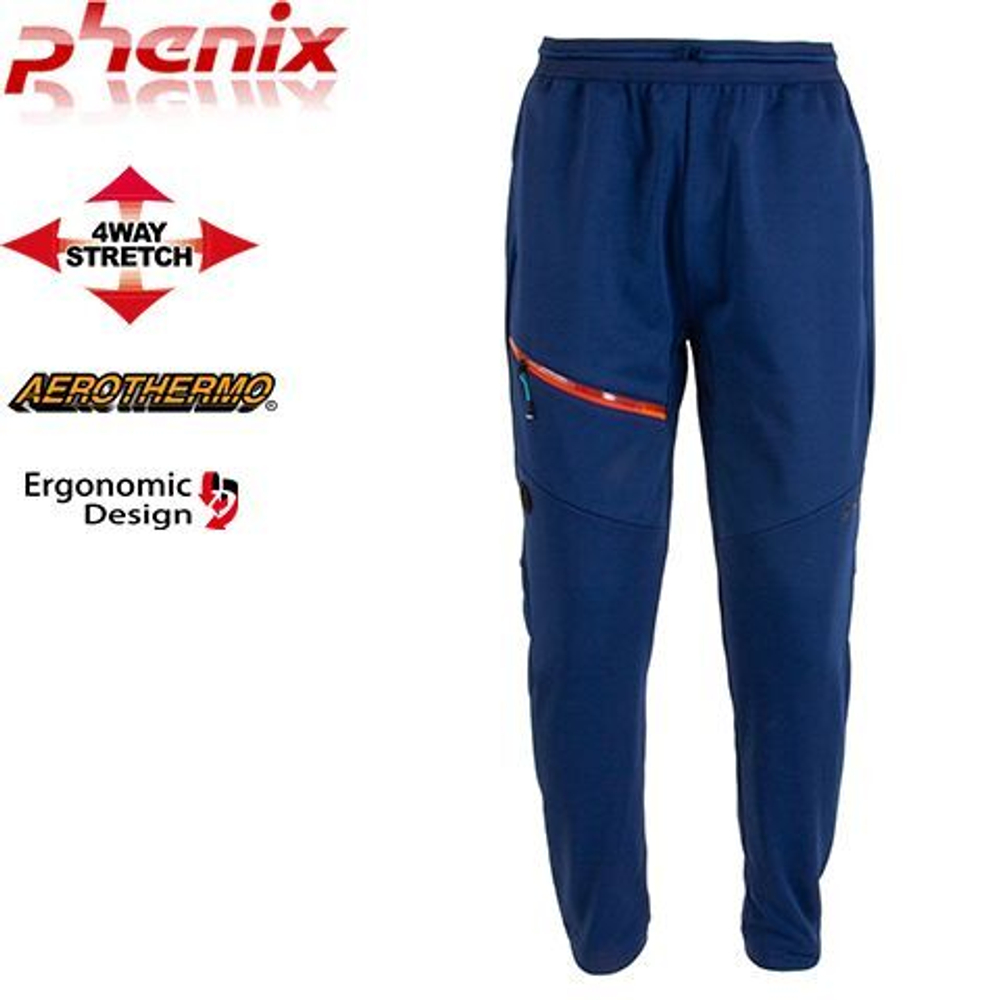 PHENIX EU972KB40 Брюки тренировочные Norway Alpine Team Soft Shell Pants, C04