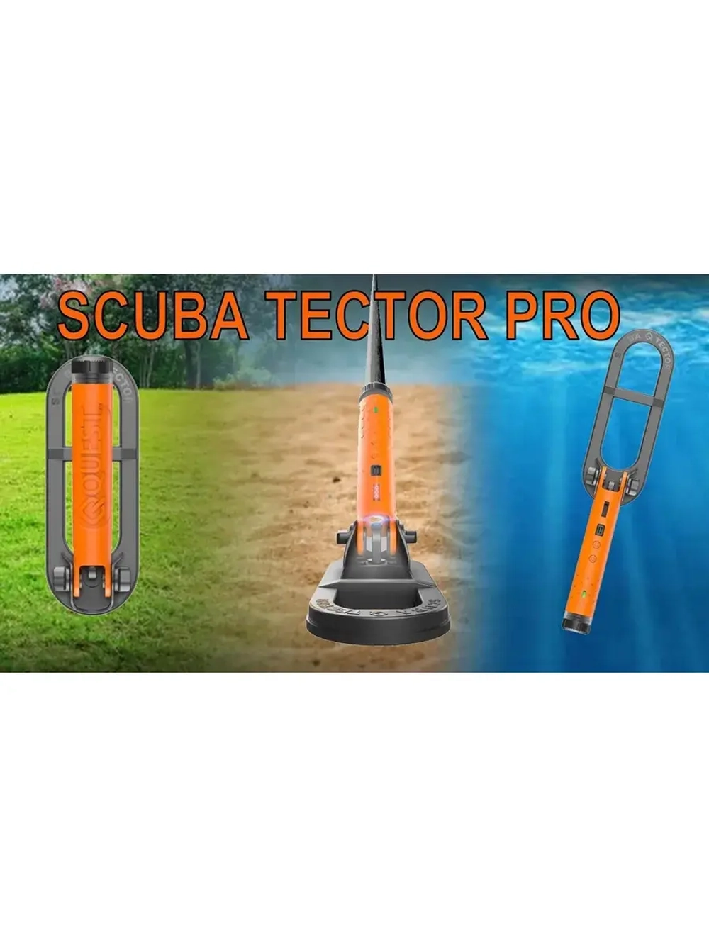 Металлоискатель Quest Scuba Tector PRO