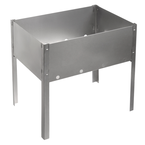 МАНГАЛ 350*250*350 ММ БЕЗ ШАМПУРОВ (1/10) "BOYSCOUT" 61231---