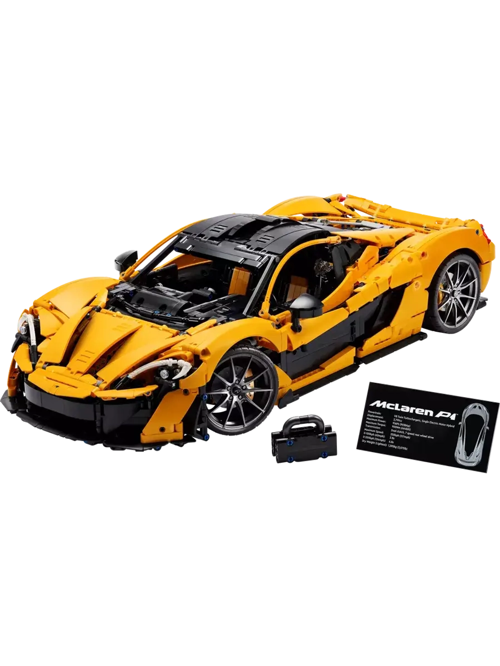 Конструктор Техник Mclaren P1, машина Макларен - 3893 детали