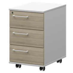 Тумба мобильная/подвесная правая KZT-61R Кронберг/Белый 416x568x648 Кортез