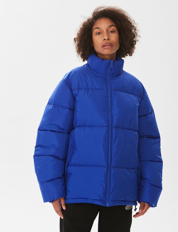 Пуховик Basic Синий - фото 5