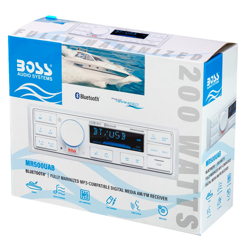 Магнитола MR500UAB 1DIN (no CD/DVD)