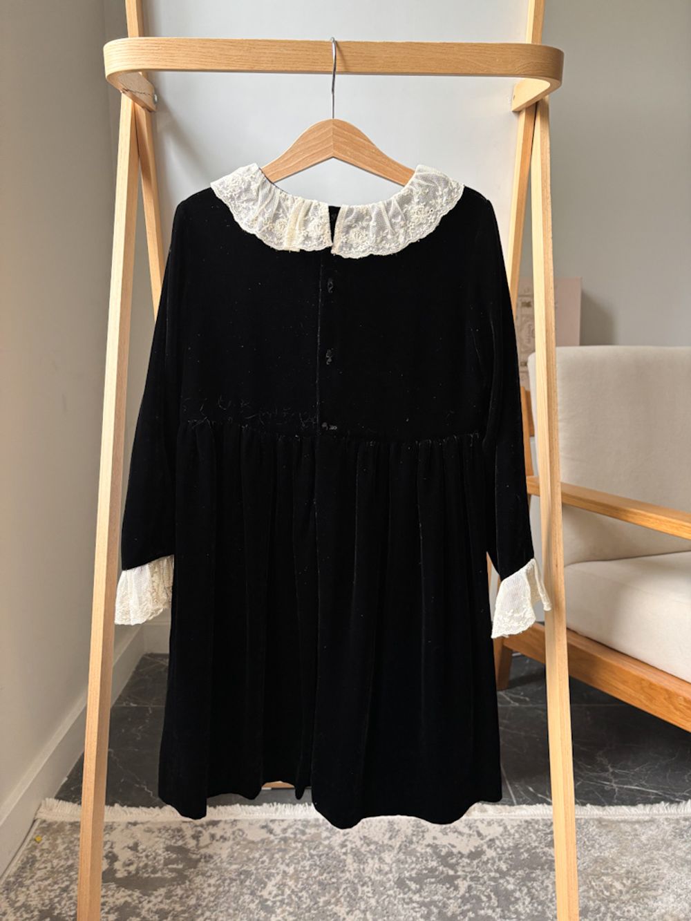 Бархатное платье Bonpoint, 128