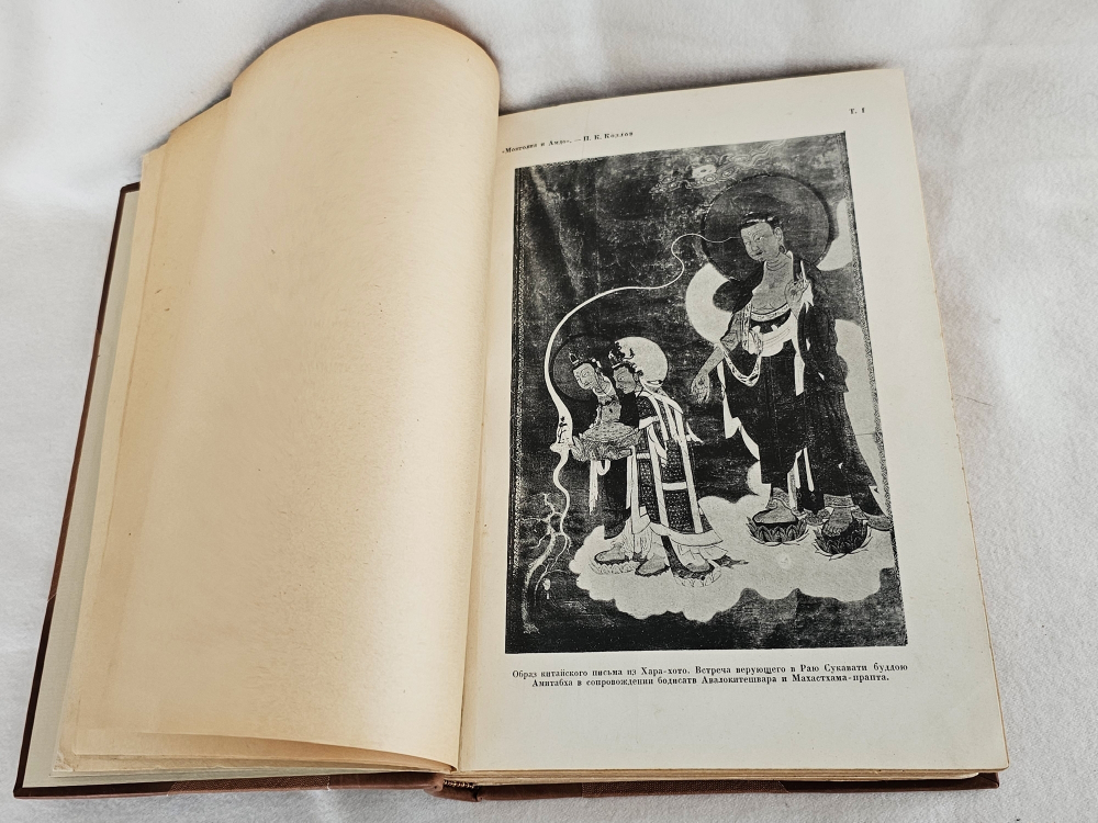 "Монголия и Амдо и мертвый город Хара-Хото. Экспедиция Русского Географического Общества в Нагорной Азии". П.К. Козлов. 1923г.