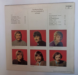 Винтажная виниловая пластинка LP The Moody Blues On The Threshold Of A Dream (Germany 1976)