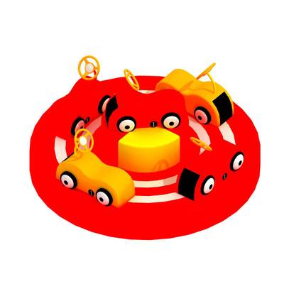 Детский аттракцион 4kids Карусель «Скоростик» c электроприводом