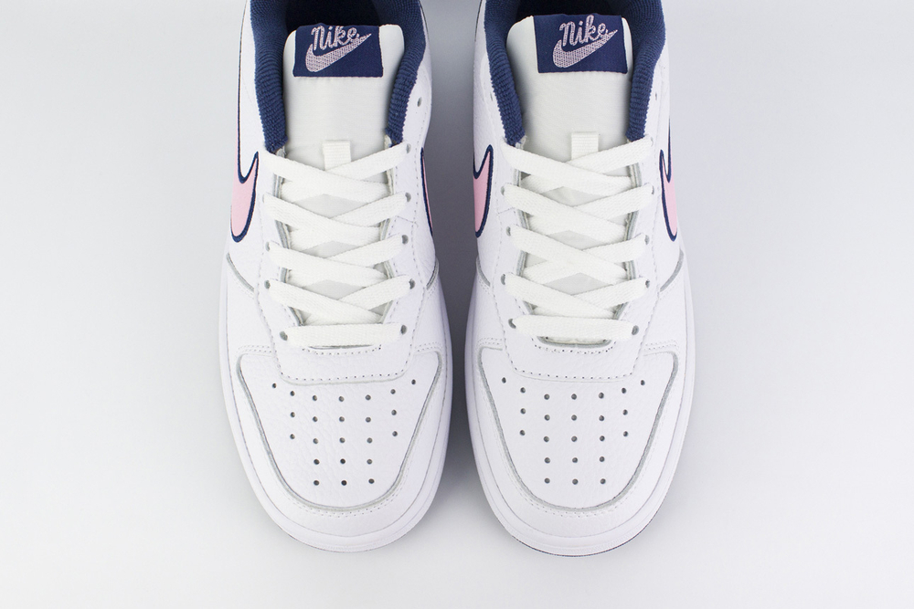 Кроссовки Nike Court Borough 2 Low White / Pink