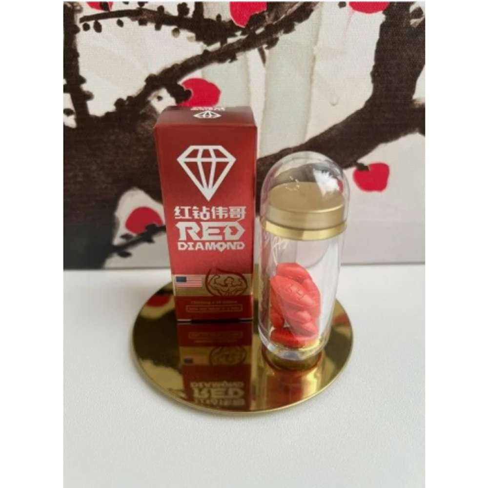 Препарат для повышения потенции Красный бриллиант (Red Diamond) 10 таб.