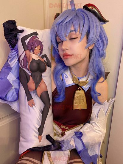 Мини дакимакура Йоруичи Шихоуин из Блич арт. M0511, 60х20 см